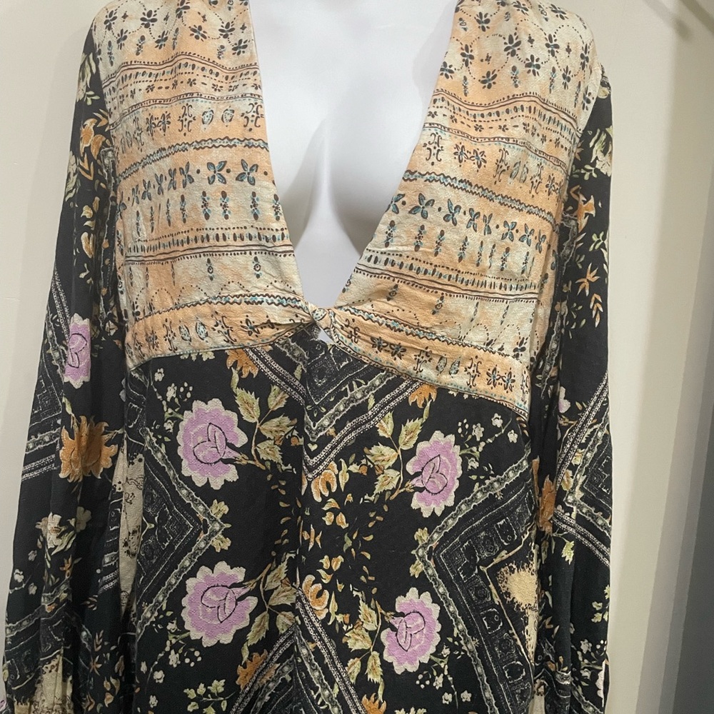 Free People BOHO Dress XL NWT